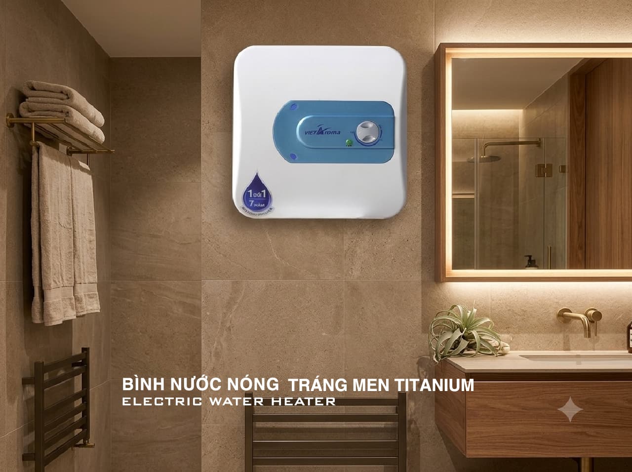 Bình nước nóng Việt Aroma HP 30 lít
