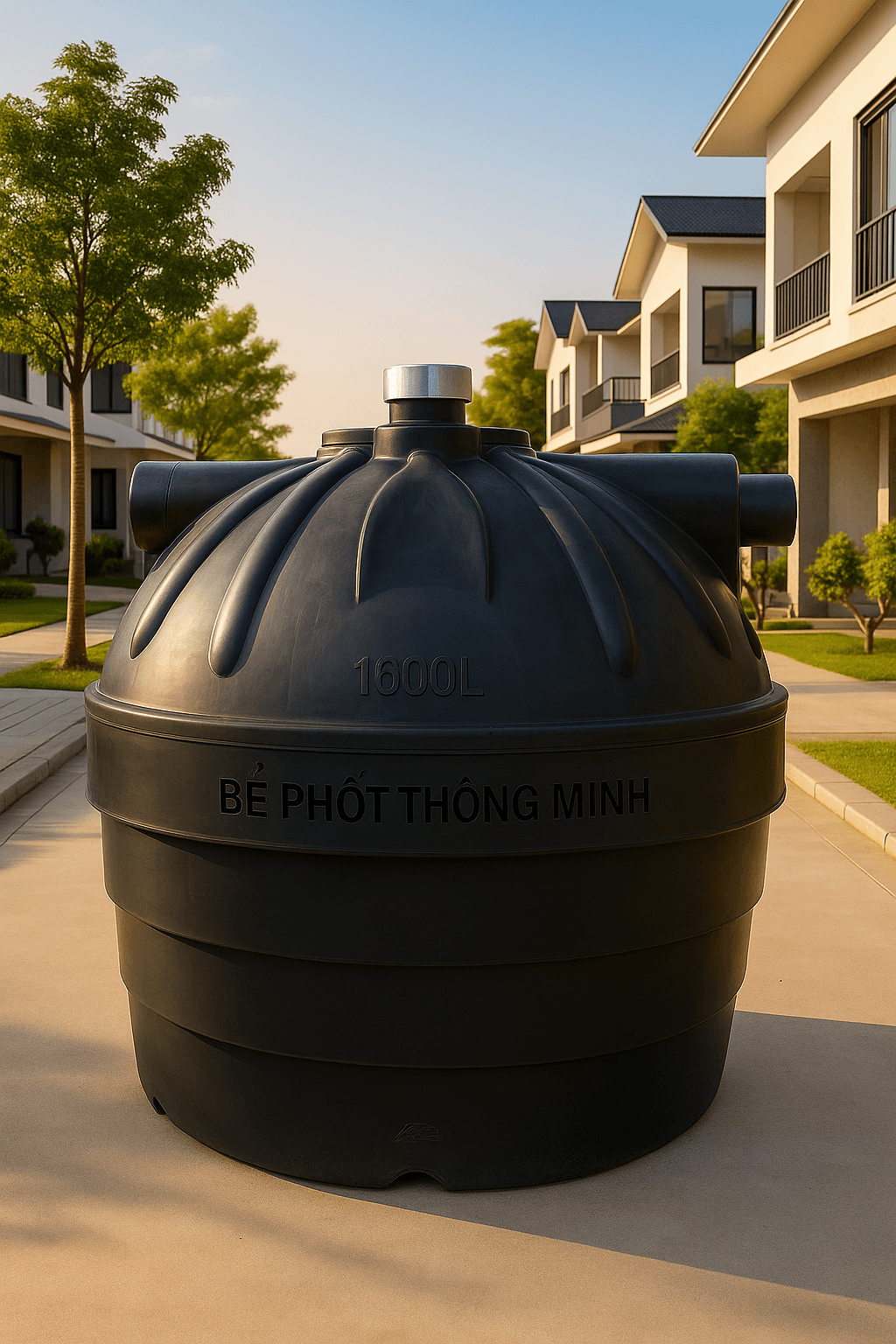 Bồn tự hoại Việt Á - 2000 lít (TH2000D)