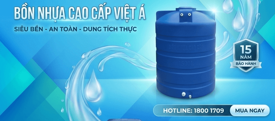BỒN NHỰA NGUYÊN SINH & BỒN TỰ HOẠI THÔNG MINH