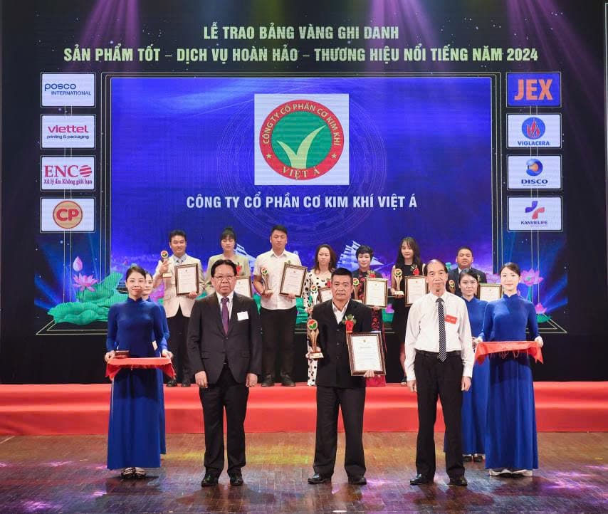 CÔNG TY CỔ PHẦN CƠ KIM KHÍ VIỆT Á - KHẲNG ĐỊNH CHẤT LƯỢNG, KIẾN TẠO NIỀM TIN